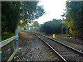 Curve approaching Sudbury station