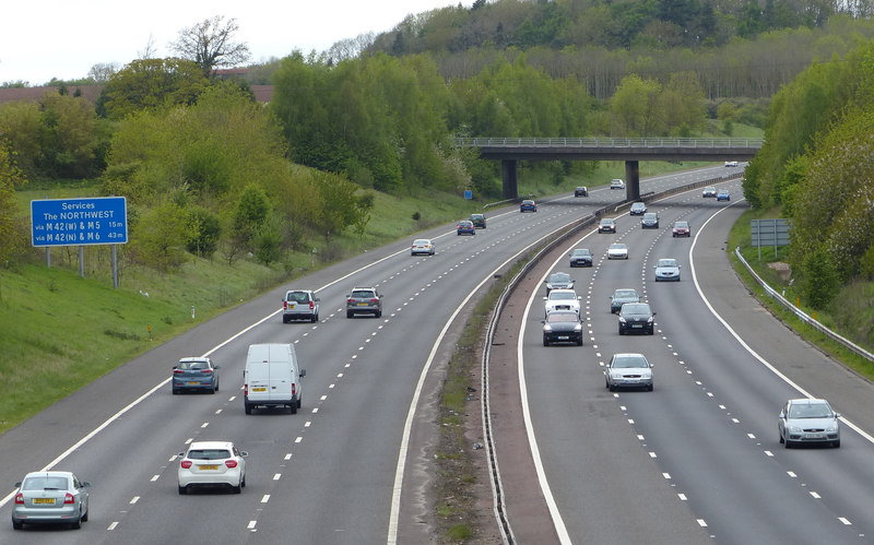 M40 motorway near Norton Lindsey © Mat Fascione cc-by-sa/2.0 ...