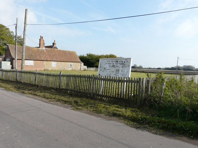 Site for a new village hall