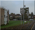 Roadsign on Henley Road