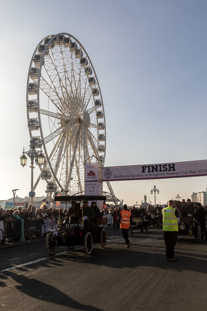 Just past the Finishing Line, Madeira Drive, Brighton, East Sussex