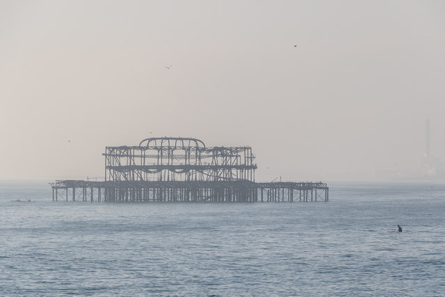 The West Pier, Brighton, East Sussex