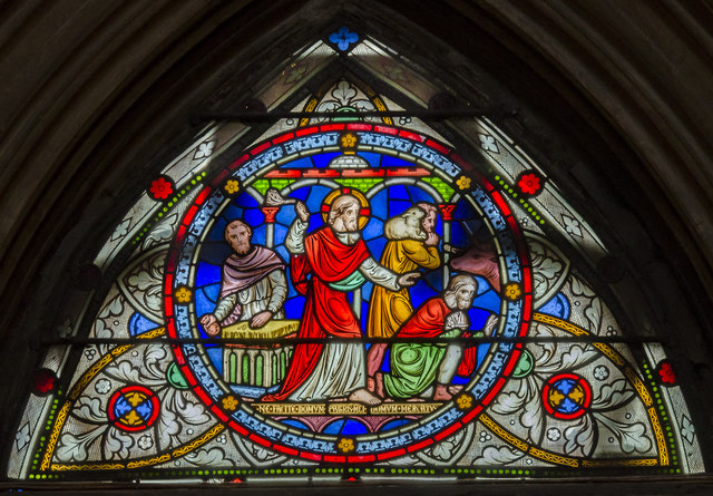 Stained glass window, Lincoln Cathedral