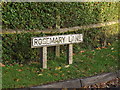 Rosemary Lane sign