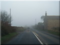 B6265 at Rose Cottage in mist