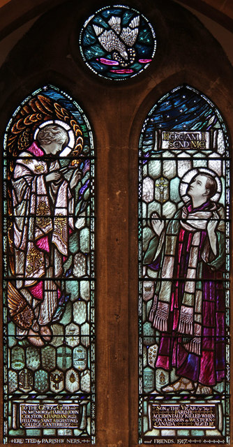 Holy Trinity, Wealdstone - Stained glass window