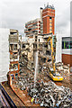 TQ4666 : Demolition of former Orpington police station by Ian Capper