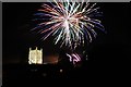 SO8932 : Fireworks above Tewkesbury Abbey #5 by Philip Halling