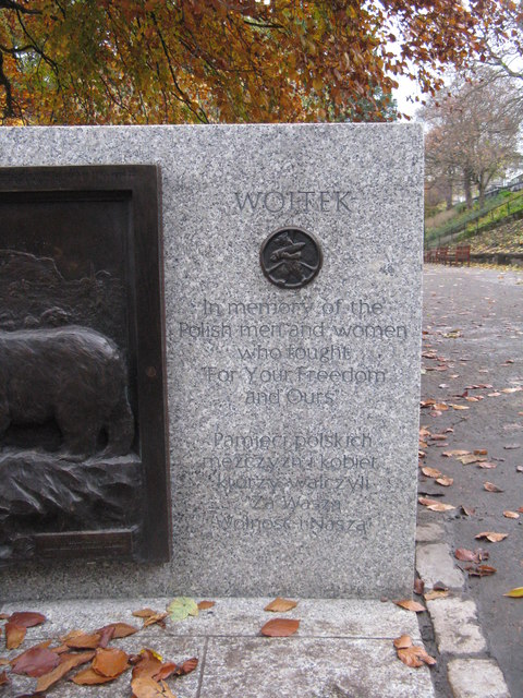 Wojtek's memorial