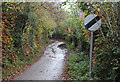 Minor road from Croespenmaen