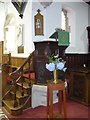 St. Blasius, Shanklin: pulpit