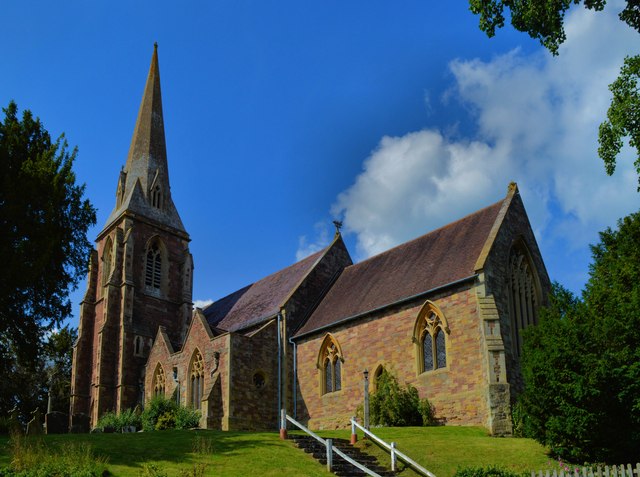 St Lawrence Lindridge © Philip Pankhurst Geograph Britain And Ireland