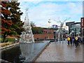 Christmas decorations on Thomas Steers Way