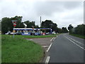 Service station on the A140