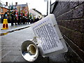 Cornet on the footpath, Omagh