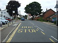 Bus stop on Diss Road, Scole