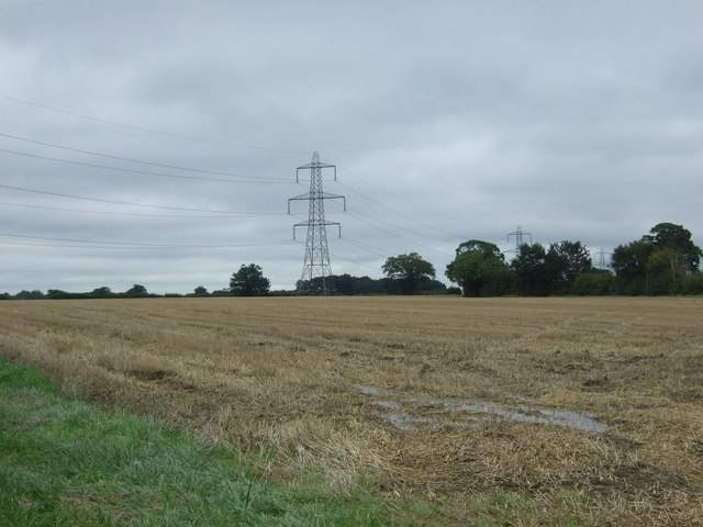 Stubble field off Audley End