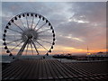 TQ3103 : Brighton: the Wheel and the pier by Chris Downer