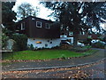 Modern houses on Oakcroft Close, West Byfleet