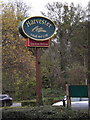 TL1408 : Harvester Ancient Briton sign by Geographer