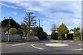 Mini-roundabout in Marldon