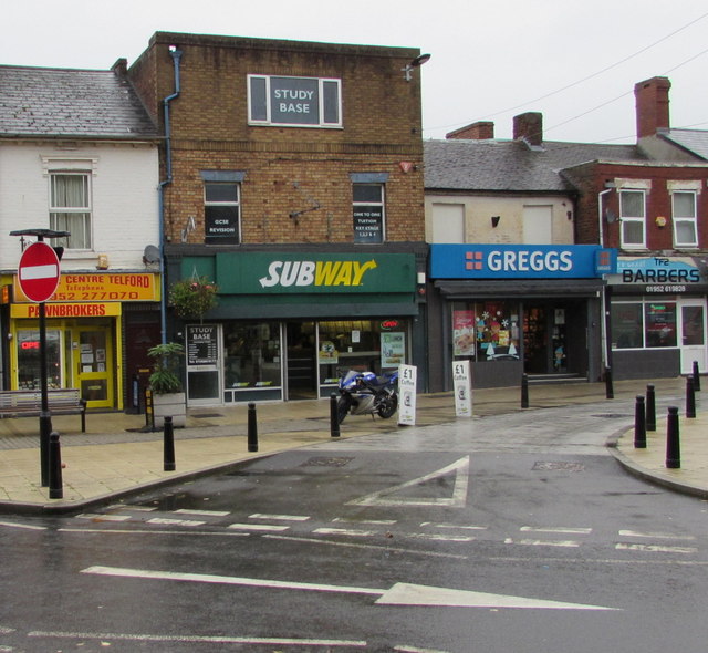 Subway and Study Base, Oakengates,... © Jaggery :: Geograph Britain and ...