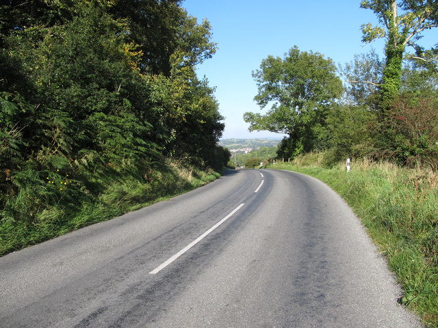 Grove Road approaching the south-western outskirts of Ballynahinch