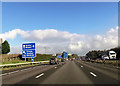 M5 approaching junction 30