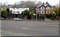 Houses set above the east side of Malpas Road, Newport