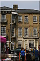 Houses and market at the end of the High Street, Southwold