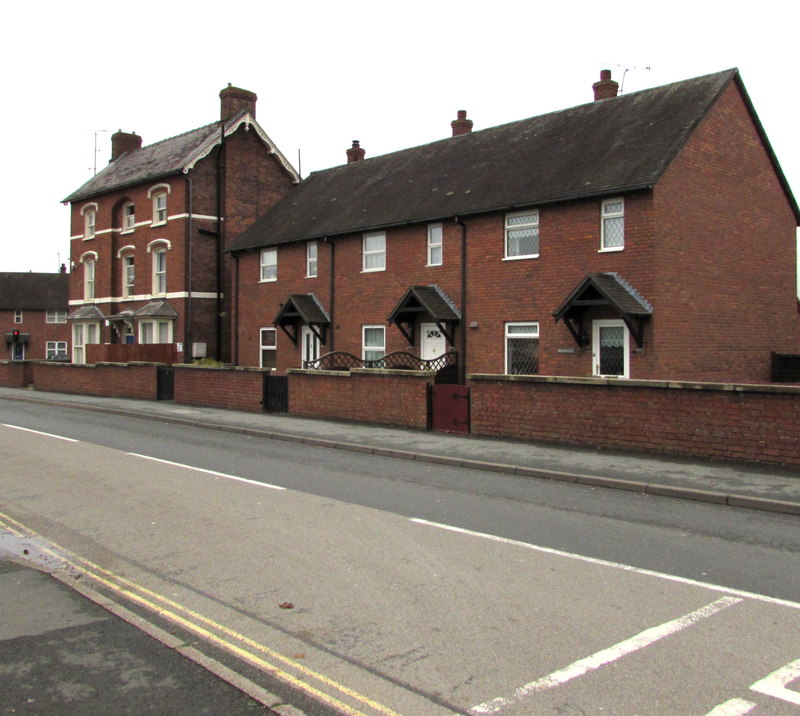 Gravel Hill houses, Ludlow © Jaggery ccbysa/2.0 Geograph Britain