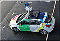 A Google Street View car in Galashiels