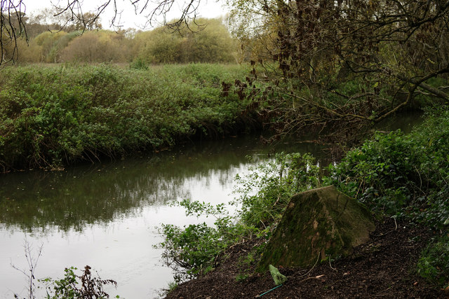 Anti-tank Defences by the River Wey