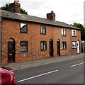 Row of four houses, Station Road, Whitchurch, Shropshire