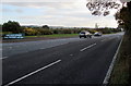 SJ2205 : South along the A458 from Coed-y-dinas near Welshpool by Jaggery