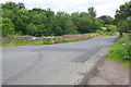 Bridge over disused railway at Drawbriggs Lane junction