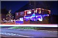 Christmas lights in Werrington, Stoke-on-Trent
