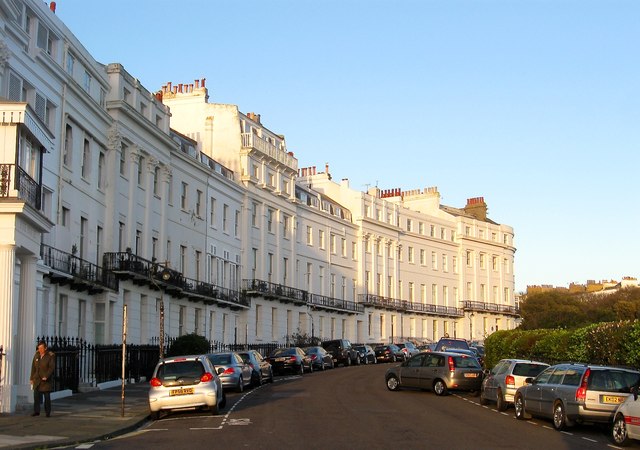 Lewes Crescent, Kemp Town, Brighton © Simon Carey :: Geograph Britain ...