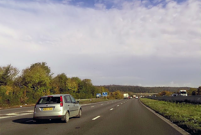 Junction 20 M5 Northbound © John Firth Cc By Sa20 Geograph Britain And Ireland 8030