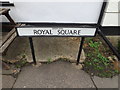 TM0533 : Royal Square sign by Geographer