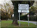 Roadsign on Wick Road