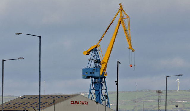 Harland & Wolff crane, Belfast (November 2015)