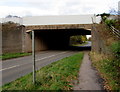 SJ7508 : South side of a motorway bridge in the north of Shifnal by Jaggery