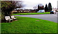 Benches on a Shifnal corner 