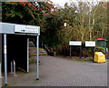 Directions to platform 2 at Telford Central railway station