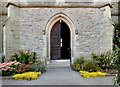 Entrance to Flowery Field Church