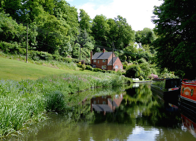 Staffordshire and Worcestershire Canal at Kinver Staffordshire
