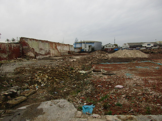 Derelict site off Bank Side