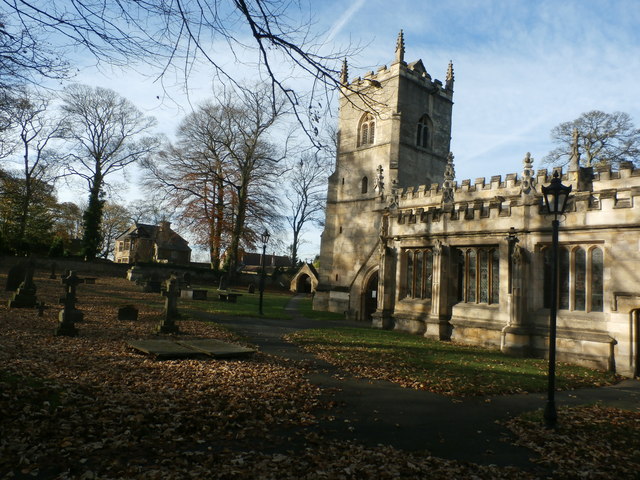 St Wilfrid's Church and Cemetery in Hickleton