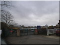 The entrance to St Johns Primary School, Friern Barnet